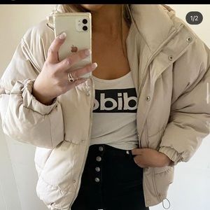 Beige Puffer